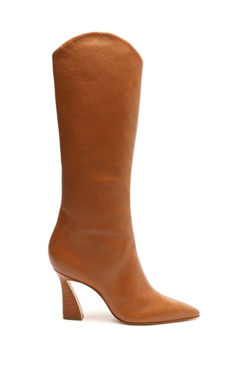 Maryana Flare Leather Boot