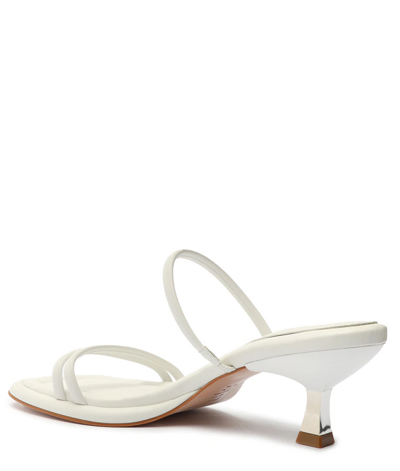 Agatha Mid Sandal - White
