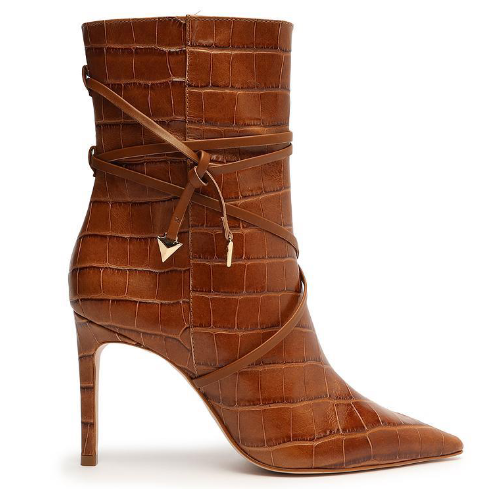 Vini Crocodile Embossed Leather