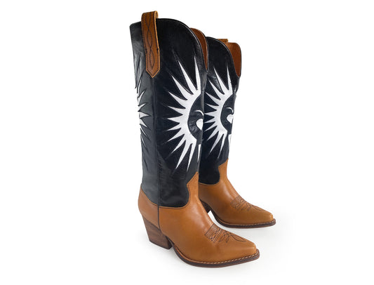 Rocky Boot Black & Brown