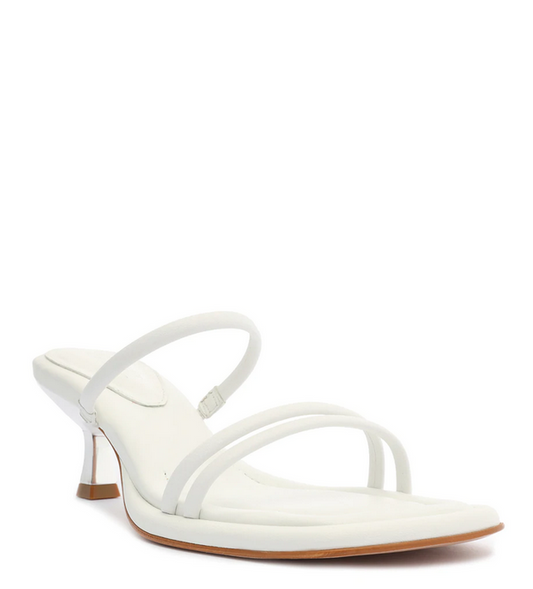 Agatha Mid Sandal - White